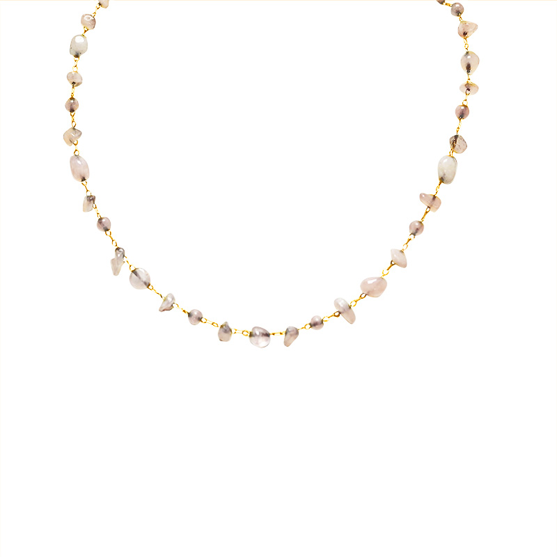 COLLANA CON PIETRE COLORATE - YK22464D815