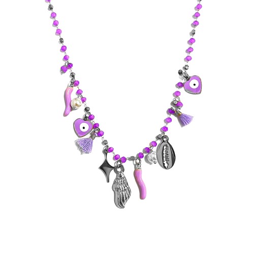 COLLANA CON CHARMS MARE PENDENTI - YNK231344E302 ARG