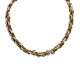 COLLANA INTRECCIATA CON CATENA DORATA E PERLINE SMALTATE - YNK24108B833 COLLANA INTRECCIATA CON CATENA DORATA E PERLINE SMALTATE - YNK24108B833