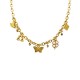 COLLANA A CATENA CON CHARMS E CRISTALLI - YNK241344B722