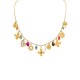 CHAIN ​​NECKLACE WITH CHARMS - YNK241504A997