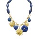 COLLANA DI PERLINE IN PLASTICA CON CHARMS - YNK241504B693