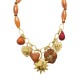 COLLANA DI PERLINE IN PLASTICA CON CHARMS - YNK241504B693