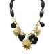 COLLANA DI PERLINE IN PLASTICA CON CHARMS - YNK241504B693
