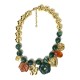 COLLANA DI PERLINE IN PLASTICA CON CHARMS - YNK241504B694 COLLANA DI PERLINE IN PLASTICA CON CHARMS - YNK241504B694