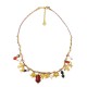 COLLANA FILO IN TESSUTO CON CHARMS ANIMALI - YNK241504B827