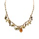 COLLANA FILO IN TESSUTO CON CHARMS ANIMALI - YNK241504B827