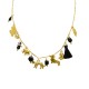 COLLANA A CATENA CON CHARMS ANIMALI - YNK241584B828