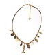 COLLANA FILO IN TESSUTO CON CHARMS PESCE - YNK24168B830