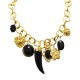 COLLANA A CATENA CON CHARMS CORNO - YNK24196B835
