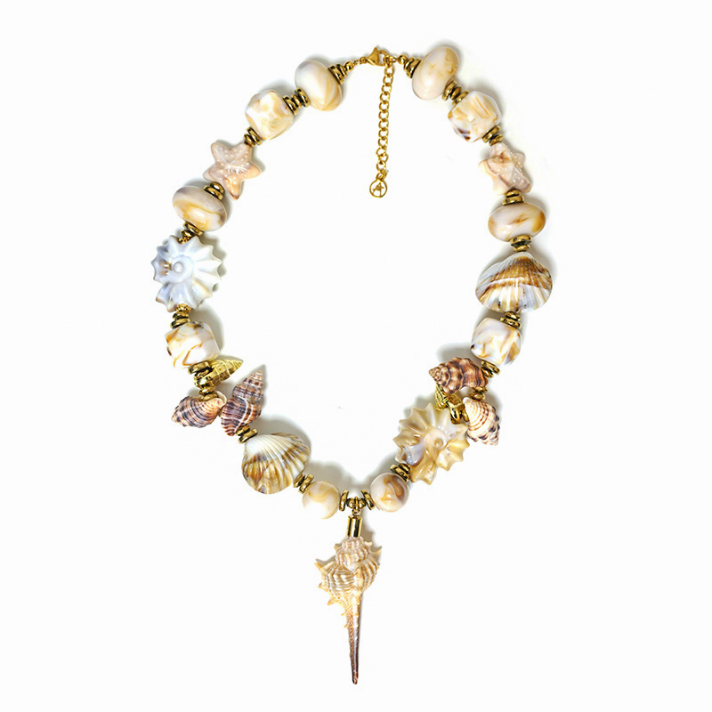 COLLANA CONCHIGLIE MARINE - YNK25128C364