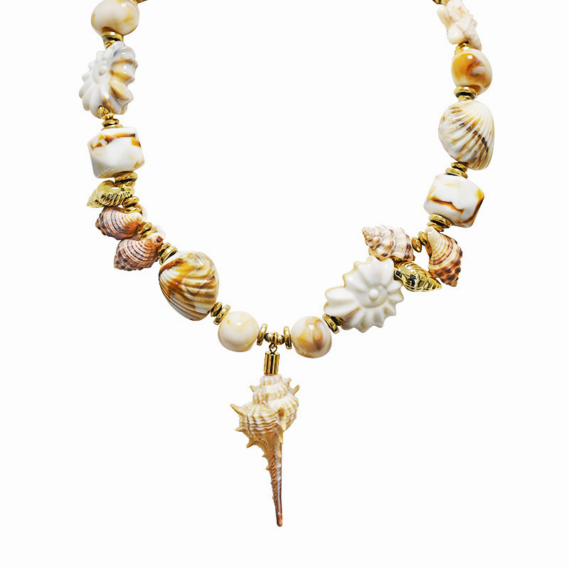 COLLANA CONCHIGLIE MARINE - YNK25128C364