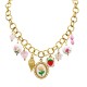 COLLANA A CATENA CON CHARMS - YNK25172C376