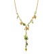 COLLANA A Y CON PERLINE E CHARMS COLORATI - YNK26140C728