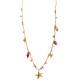COLLANA LUNGA REGOLABILE CON PERLINE E CIONDOLO STELLA MARINA - YY25132C644