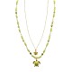 COLLANA LUNGA A DOPPIO FILO CON PERLINE E CIONDOLI TARTARUGA - YY25140C643