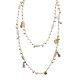 COLLANA LUNGA ALL'UNCINETTO CON PERLINE E CHARMS - YY25148C637
