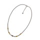 COLLANA UOMO CON SFERE E PIETRE - KM241128A963/964/965 COLLANA UOMO CON SFERE E PIETRE - KM241128A963/964/965