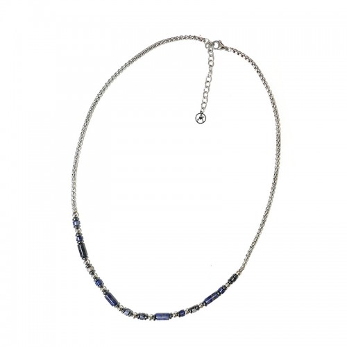 COLLANA UOMO CON SFERE E PIETRE - KM24132A969/970/971