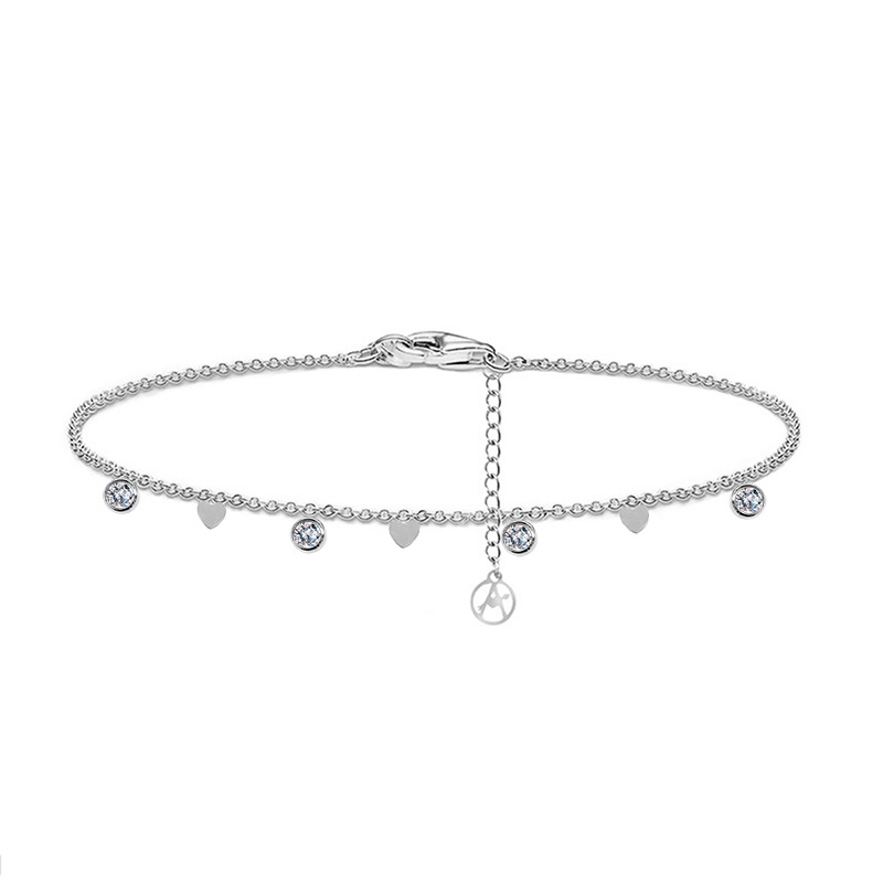 CAVIGLIERA CON PUNTI LUCE E CUORI - JN2644D023