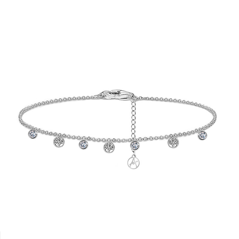 CAVIGLIERA CON PUNTI LUCE E ALBERI DELLA VITA - JN2644D025