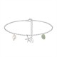 CAVIGLIERA STELLA MARINA CON PIETRA E PERLA - YC2548B160 CAVIGLIERA STELLA MARINA CON PIETRA E PERLA - YC2548B160