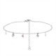 CAVIGLIERA CON CUORE E CRISTALLO - YC2552B120 CAVIGLIERA CON CUORE E CRISTALLO - YC2552B120