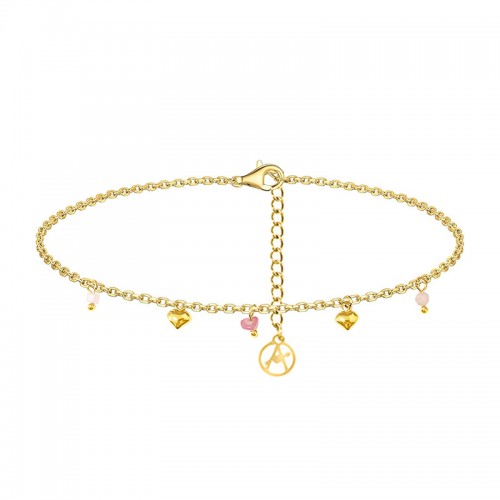 CAVIGLIERA CON CUORE E CRISTALLO - YC2552B120
