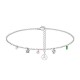 CAVIGLIERA CON FARFALLA E ZIRCONE - YC2552B124 CAVIGLIERA CON FARFALLA E ZIRCONE - YC2552B124