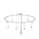 CAVIGLIERA CON CATENINE PENDENTI E SFERE - YY2664C998