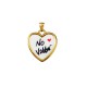 CIONDOLO CUORE “No Vabbé” - FJ2628D049