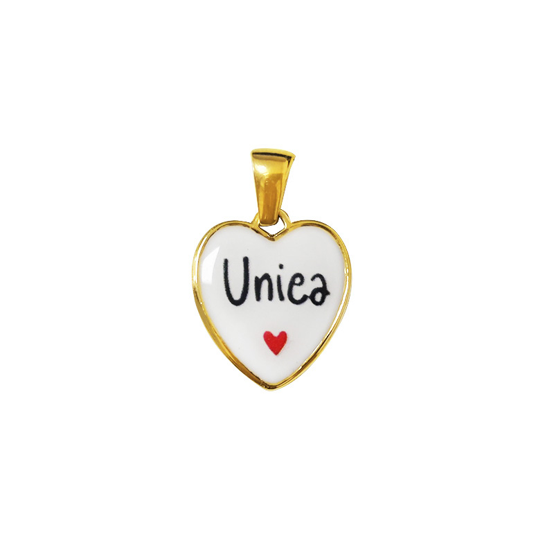 CIONDOLO CUORE "Unica" - FJ2628D050