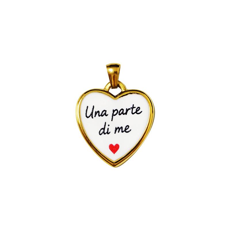CIONDOLO CUORE “Una parte di me” - FJ2628D078