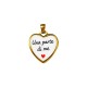CIONDOLO CUORE “Una parte di me” - FJ2628D078