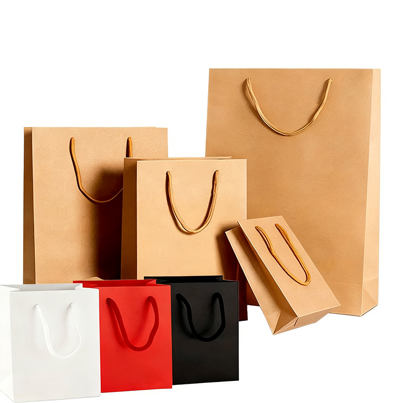 SACCHETTI DA REGALO DI CARTA CON MANICI 20x25 - YX2468A547