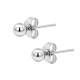 SET DI 24 ORECCHINI A LOBO A SFERA - DA2667C989