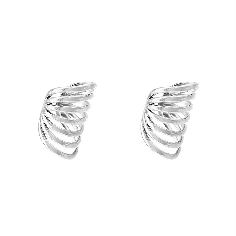 COPPIA DI EAR CUFF A LINEE CURVE MULTIPLE – FFJ2528C589
