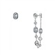 ORECCHINI ASIMMETRICI CON ZIRCONI GEOMETRICI COLORATI - FFJ2663C846