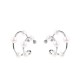 COPPIA DI EAR CUFF A DOPPIO CERCHIO CON PERLE - GD25544B912