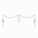 ORECCHINI A CATENA SALISCENDI SNAKE - HDX2228D843
