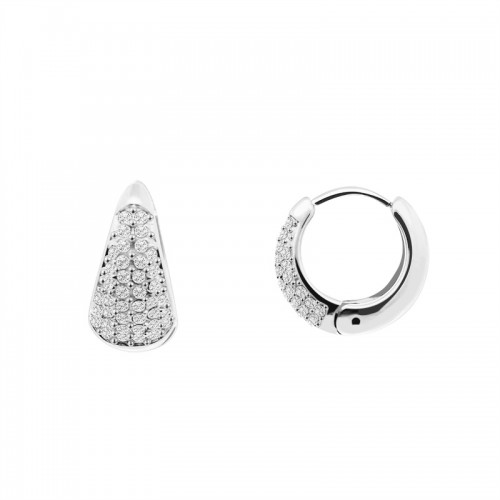 ORECCHINI A CERCHIO CON ZIRCONE - JN24104B777
