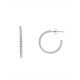 ORECCHINI A CERCHIO CON ZIRCONE - JN24104B778 ORECCHINI A CERCHIO CON ZIRCONE - JN24104B778