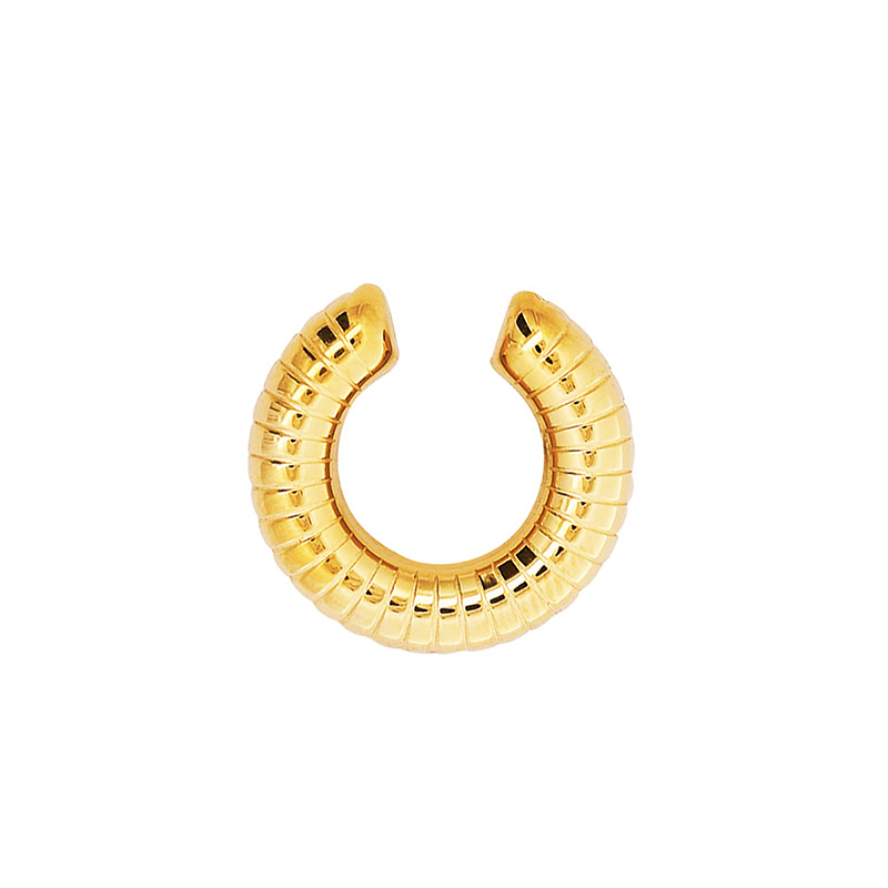 EAR CUFF ROTONDO SPESSO SEMPLICE - JN2432B603