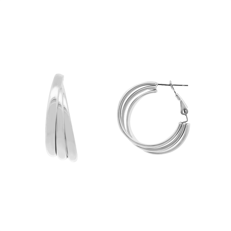 ORECCHINI A TRIPLO CERCHIO - JN2476B773