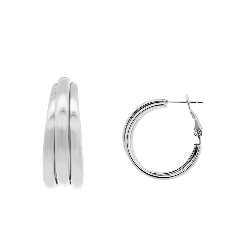 ORECCHINI A TRIPLO CERCHIO - JN2476B774 ORECCHINI A TRIPLO CERCHIO - JN2476B774