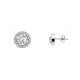 ORECCHINI A LOBO TONDI CON ZIRCONI - JN2652D014