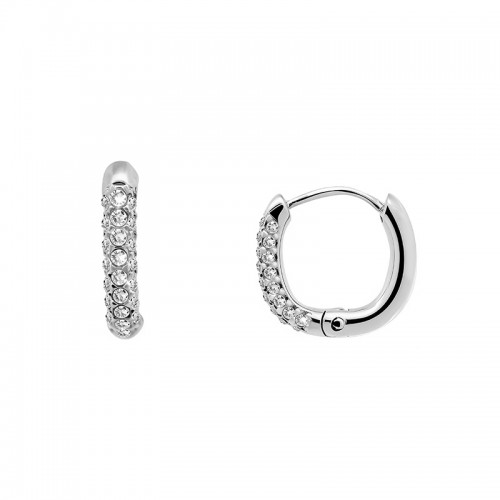 ORECCHINI A CERCHIO CON ZIRCONI - MY25656C325