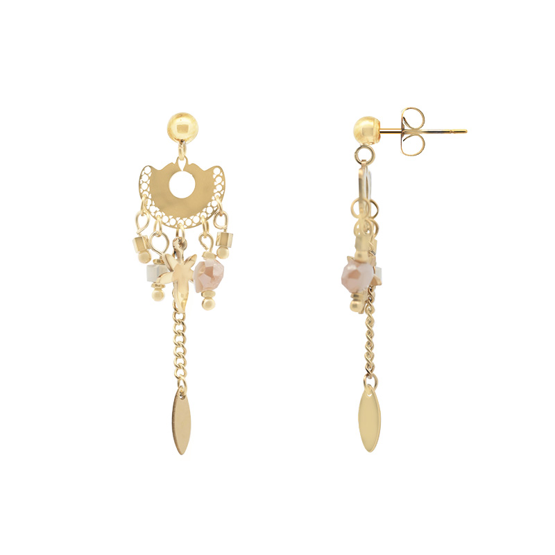ORECCHINI PENDENTI CON CHARMS - NK2112472F50