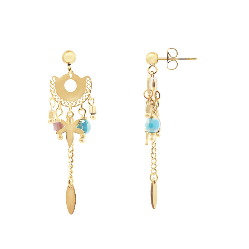 ORECCHINI PENDENTI CON CHARMS - NK2112472F50