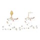 ORECCHINI PENDENTI CON CRISTALLI E PERLE - NK2112480F7 ORECCHINI PENDENTI CON CRISTALLI E PERLE - NK2112480F7